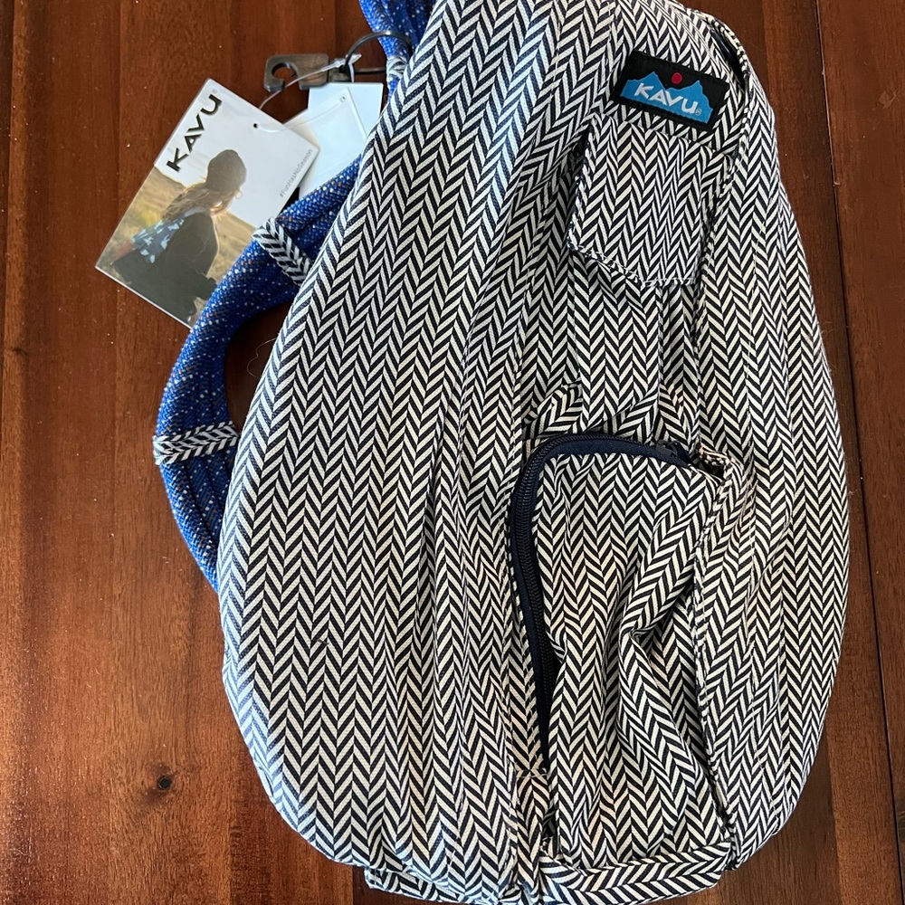 Kavu Rope Bag Herringbone New with tags
